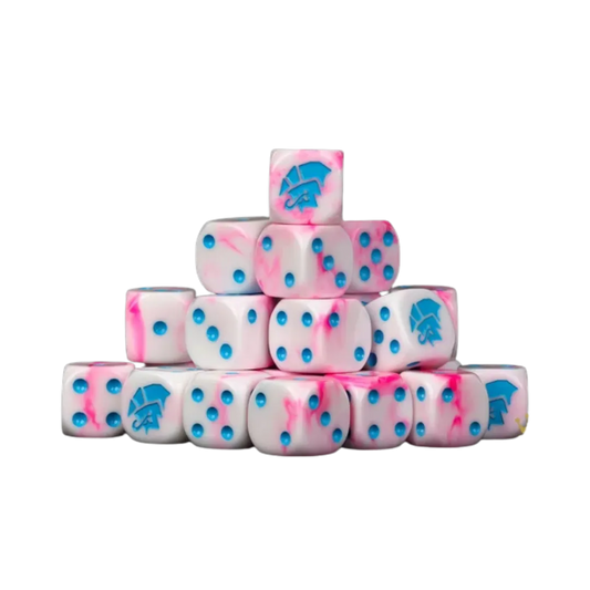 Alien Dice - Pink Ravagers 16mm Round (25 Stück)-Baron of Dice-Radaddel