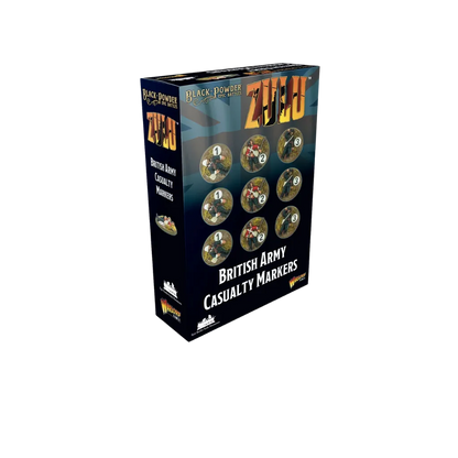 Black Powder Epic Battles: Zulu! - British Army Casualty Markers-Warlord Games-Radaddel