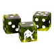Cave Goblin Green Dice 16mm Square (10 Stück)-Baron of Dice-Radaddel