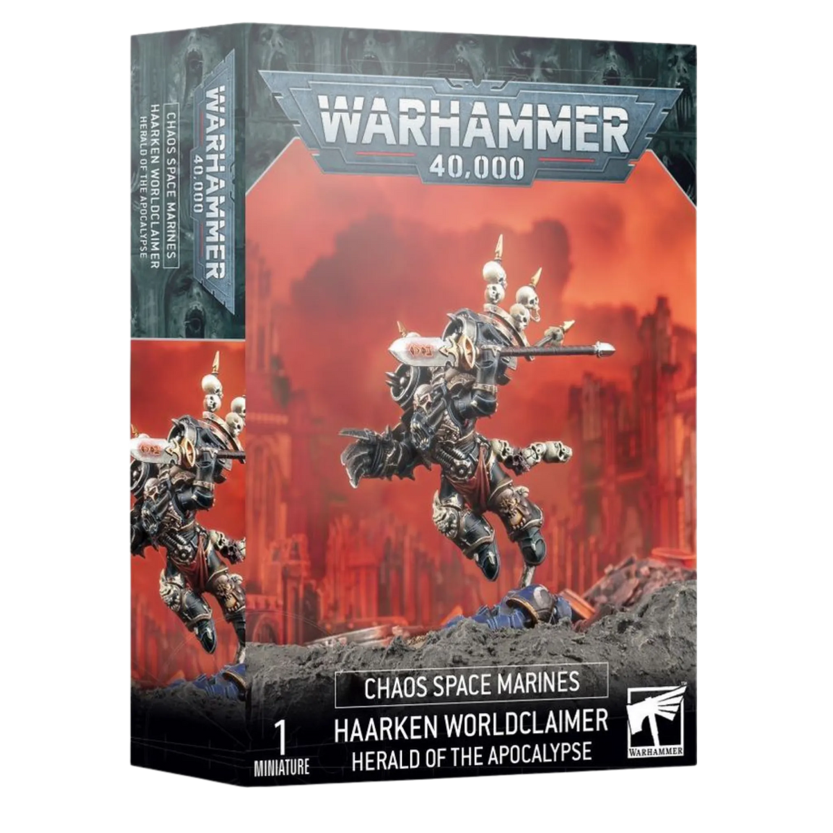 Chaos Space Marines: Haarken Worldclaimer-Games Workshop-Radaddel