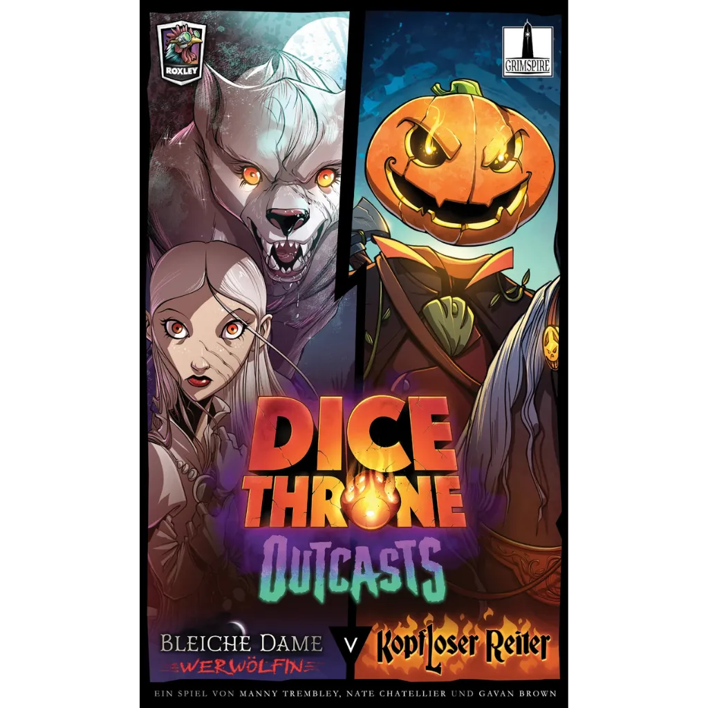 Dice Throne Outcasts: Bleiche Dame vs. Kopfloser Reiter-Happyshops-Radaddel