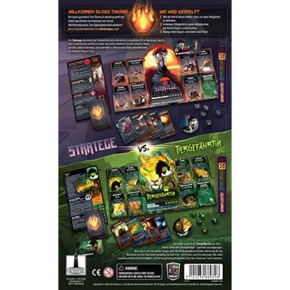 Dice Throne: Stratege vs. Tiergefährtin-Happyshops-Radaddel