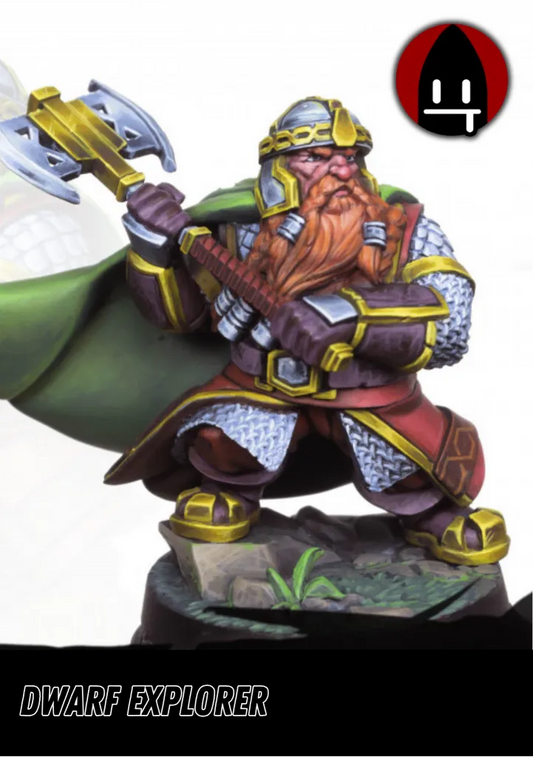 Dwarf Explorer-Pasch Spiele-Radaddel