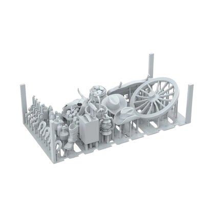 Far West - Basing Bits (24 Teile)-AK-Interactive-Radaddel