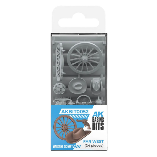 Far West - Basing Bits (24 Teile)-AK-Interactive-Radaddel