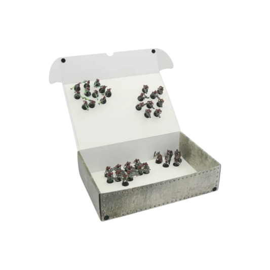 Full-size XL Box with two plates for magnetically-based miniatures-Safe and Sound-Radaddel