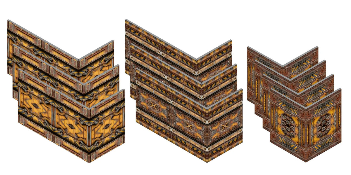 Official GMS Tournament Terrain Set - Heavy Industry-GMS Forge-Radaddel