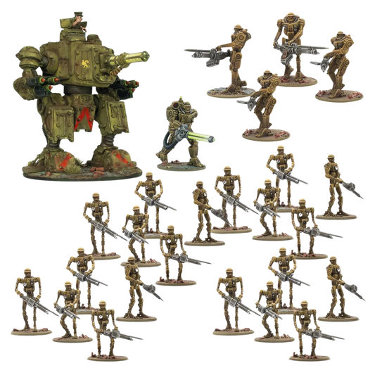 Konflikt '47 British Commonwealth Automated Battalion-Warlord Games-Radaddel