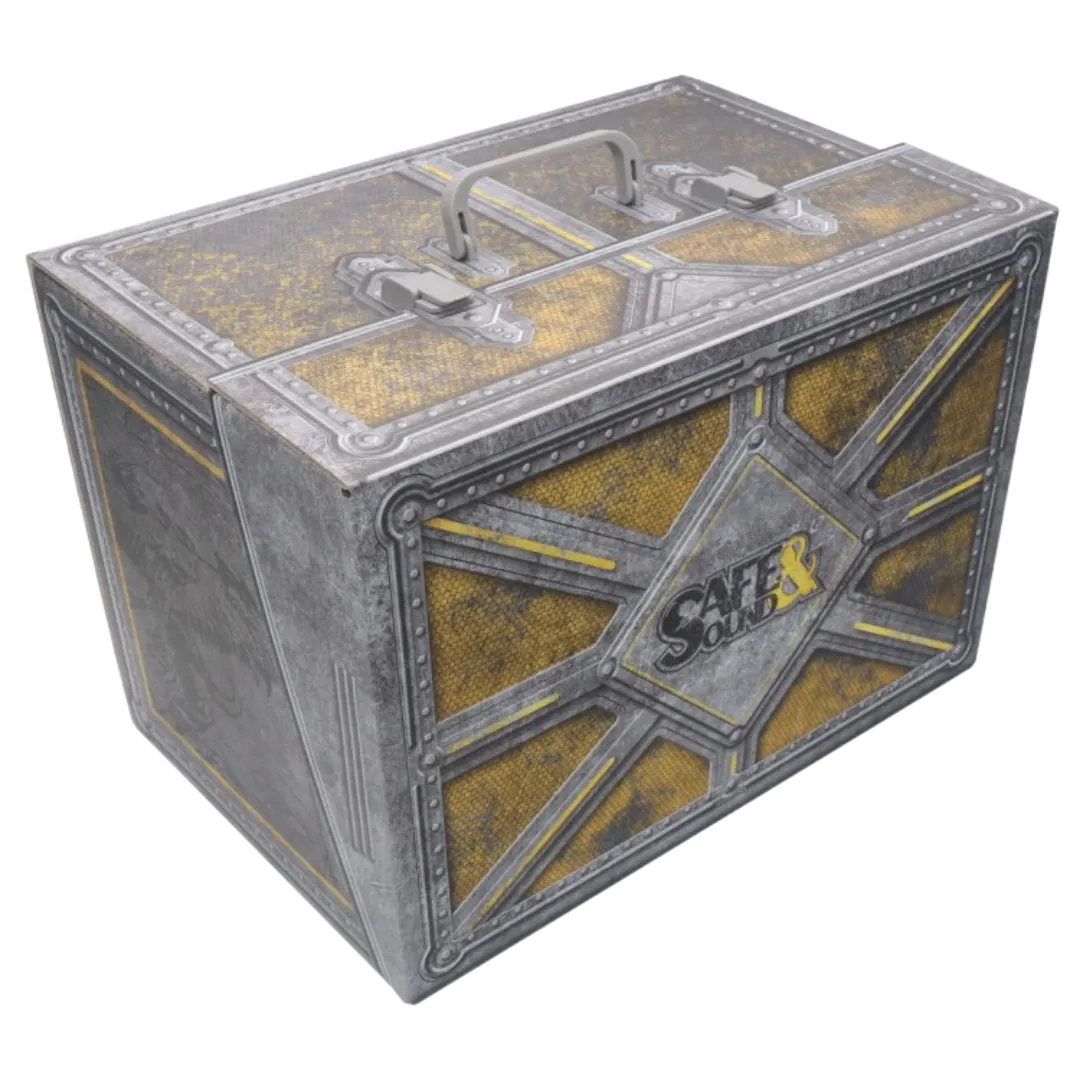 Magnetic case with 1 metal plate - coloured inside-Safe and Sound-Radaddel