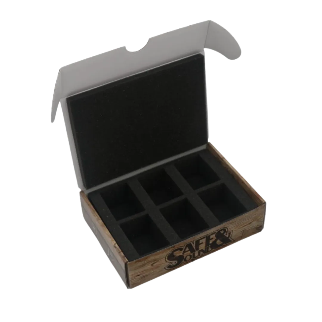 Mini Box for 6 miniatures on 40mm bases-Safe and Sound-Radaddel