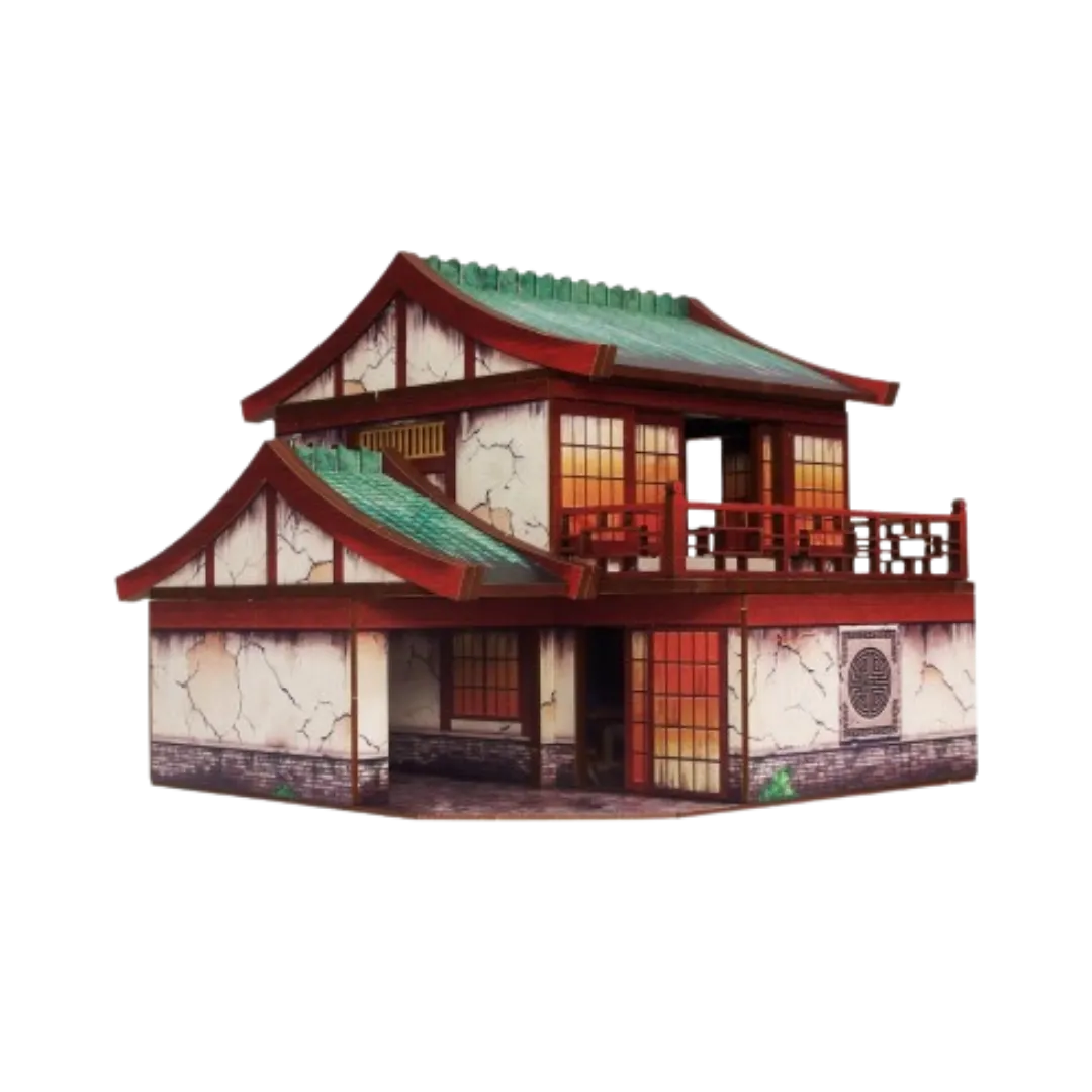Shangdian Tianyu Shop PREPAINTED [28mm/1:56]-Micro Art Studio-Radaddel
