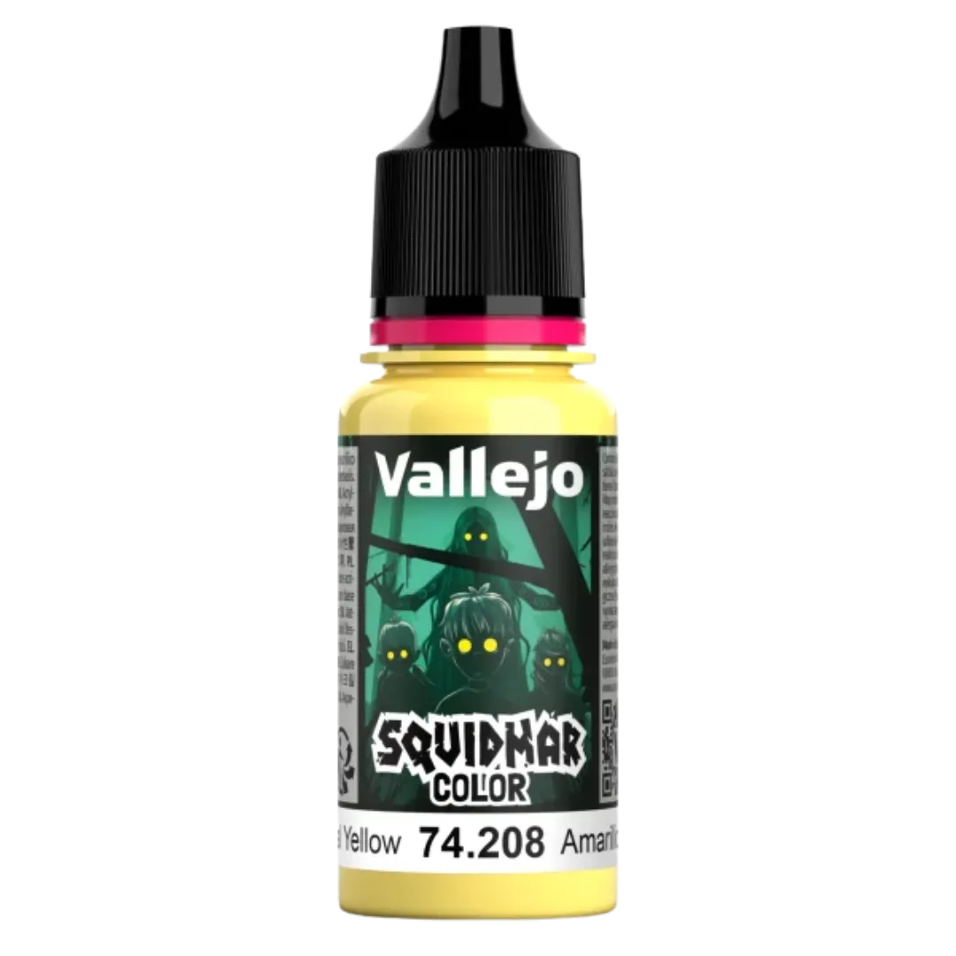 Squidmar Color 208 - Final Yellow 18 ml-Vallejo-Radaddel