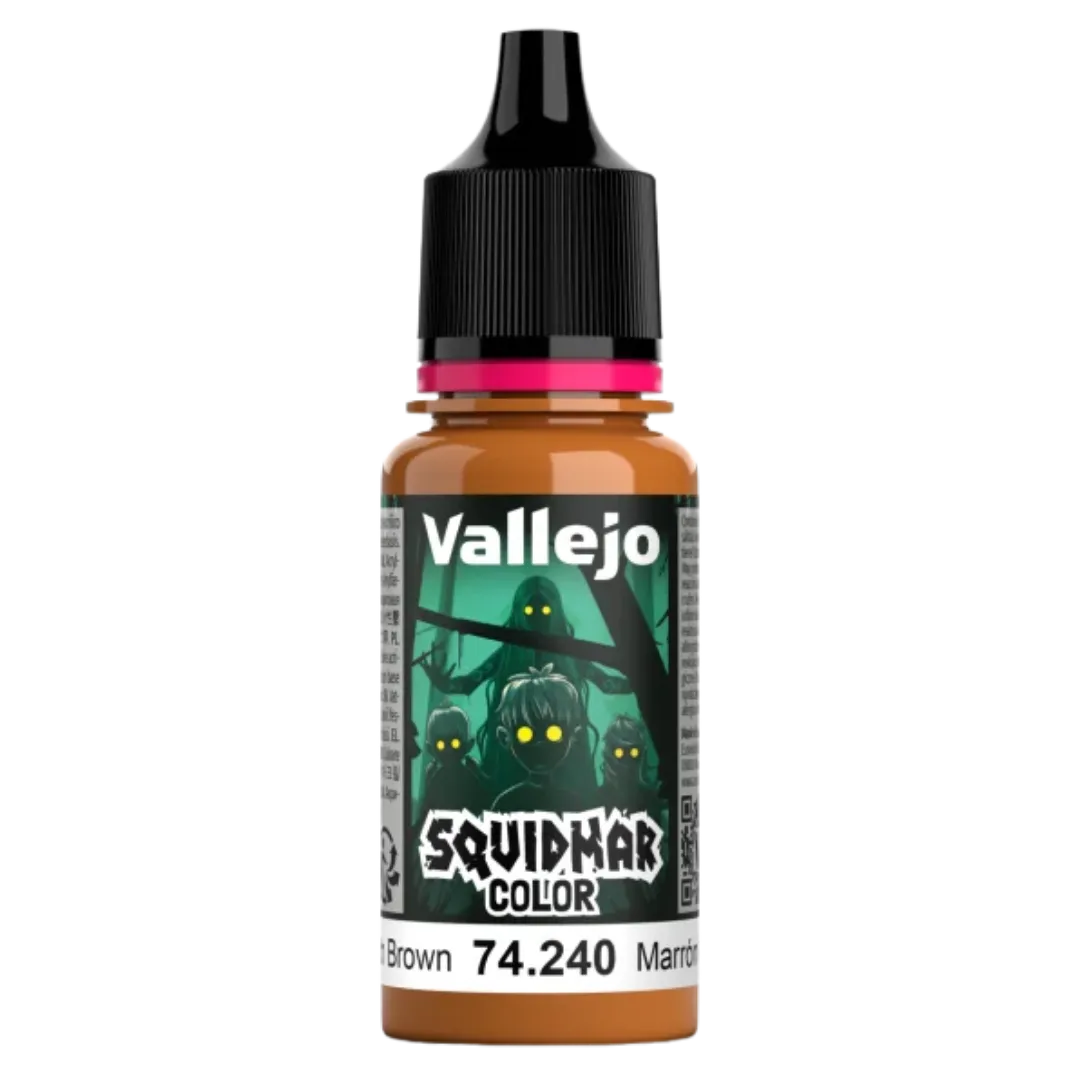 Squidmar Color 240 - RIch Brown 18 ml-Vallejo-Radaddel