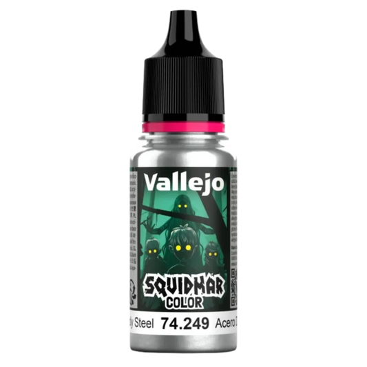 Squidmar Color 249 - Godly Steel 18 ml-Vallejo-Radaddel