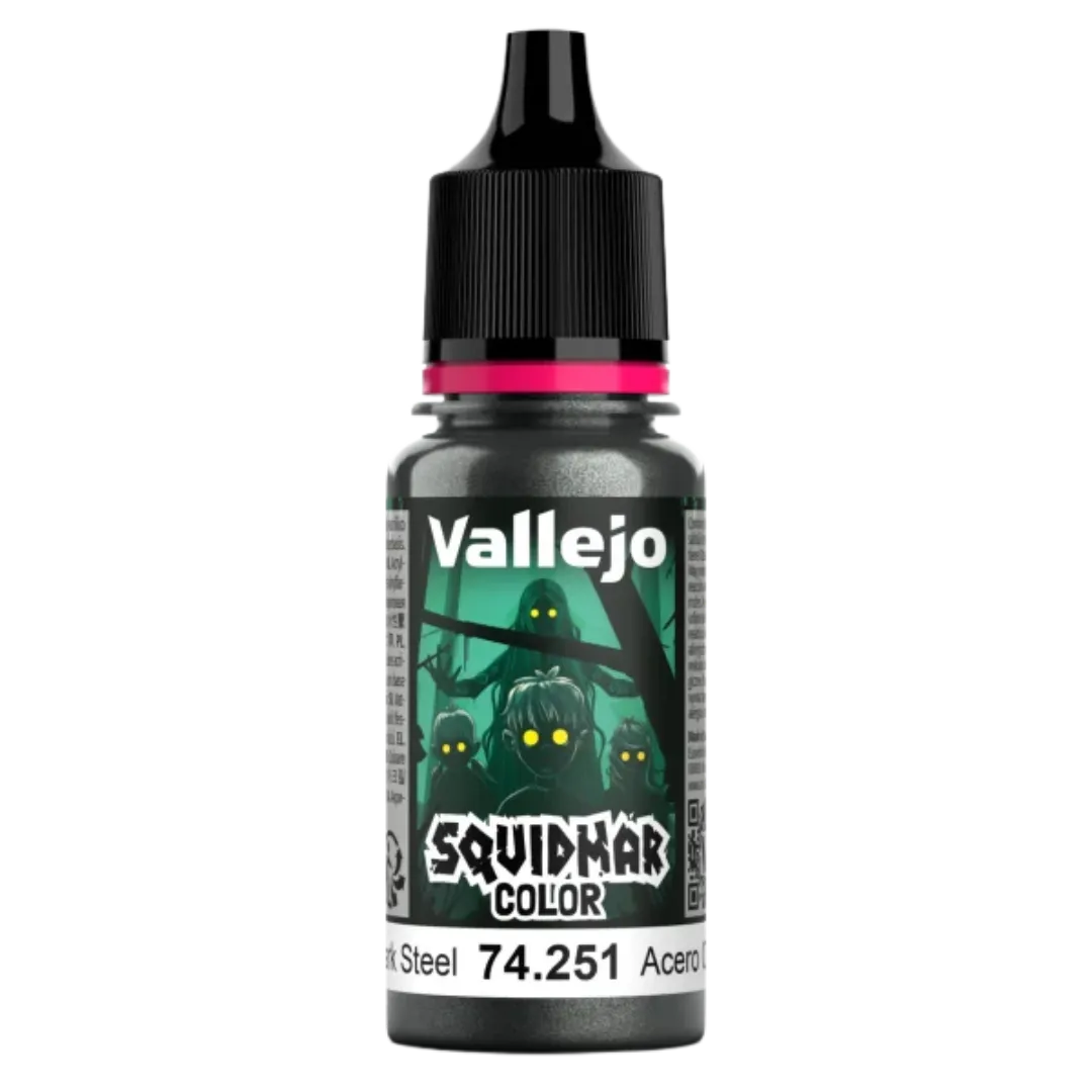 Squidmar Color 251 - Dark Steel 18 ml-Vallejo-Radaddel