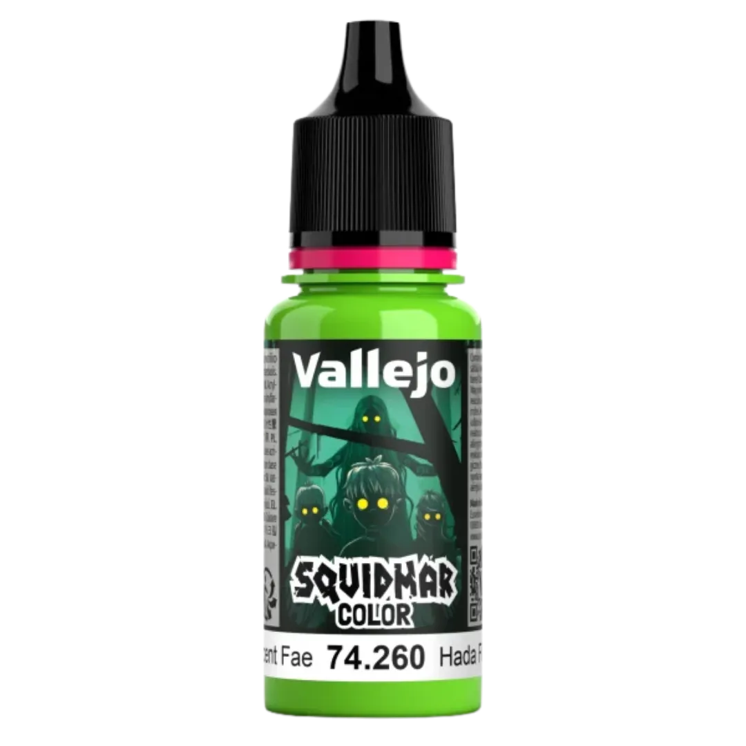 Squidmar Color 260 - Fluorescent Fae 18 ml-Vallejo-Radaddel