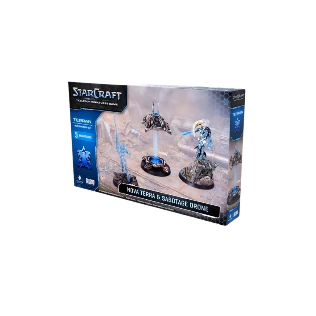 Starcraft ® Nova Terra - Terran - Hero Expansion Set-Archon Studio-Radaddel