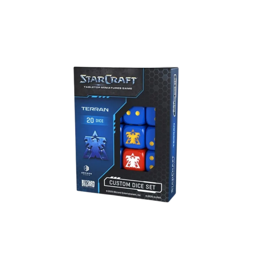 Starcraft ® Terran Custom Dice Set-Archon Studio-Radaddel