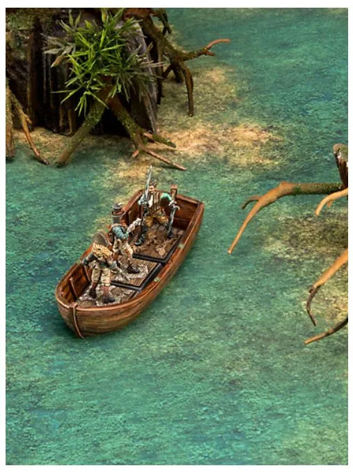 Sumpf-Spielmatte (3'x3')-Freebooter Miniatures-Radaddel