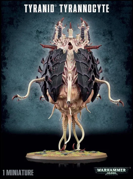 Tyranids: Tyrannocyte/Sporocyst & Mucolid Spore-Games Workshop-Radaddel