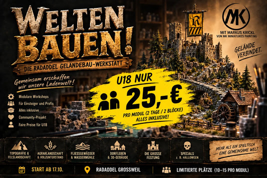 Welten Bauen - Großprojekt Burg / Wehranlage (09./10.01.27) U18-Radaddel-Radaddel